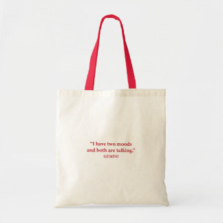 Gemini Chaotic Carryall Zodiac Tote Tragetasche