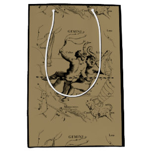 Gemini Constellation Hevelius 1690 Mai12-Juni20 Mittlere Geschenktüte