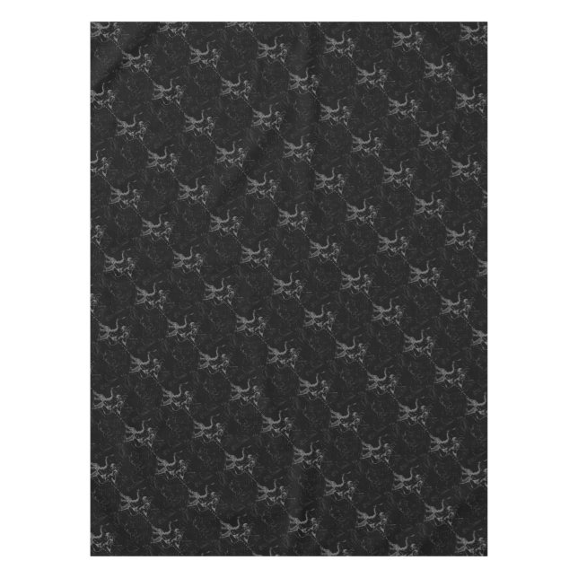 Gemini Constellation Map Gravur von Hevelius Tischdecke (Vorderseite)