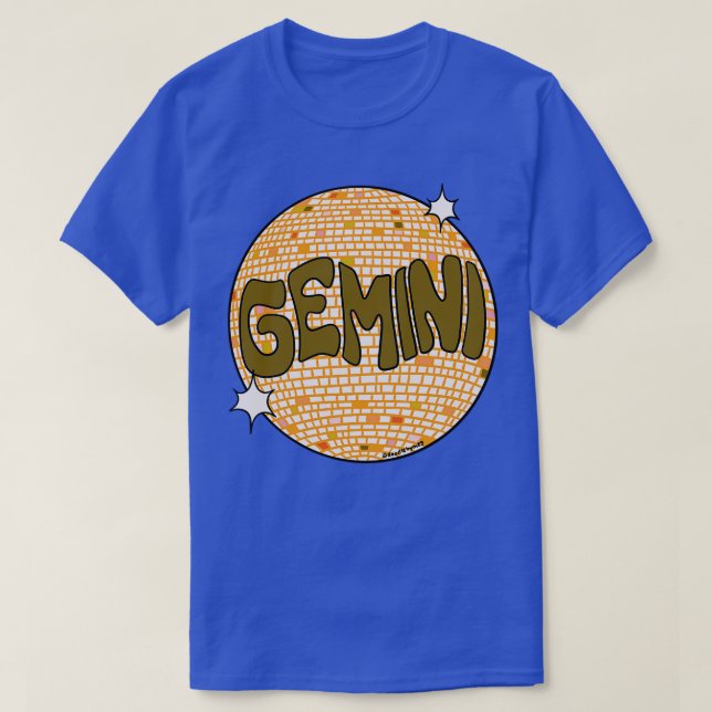 Gemini Disco T-Shirt (Design vorne)