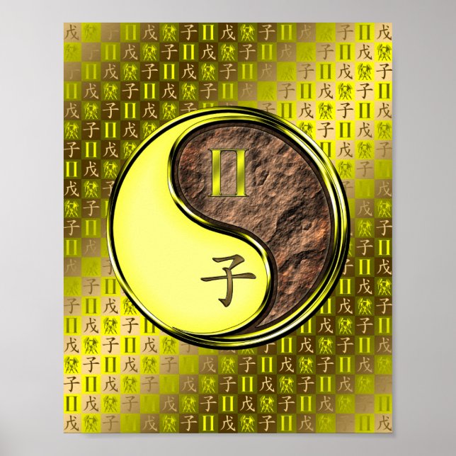 Gemini & Earth Rat Poster (Vorne)