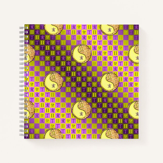 Gemini & Fire Boar Notizbuch (Vorderseite)