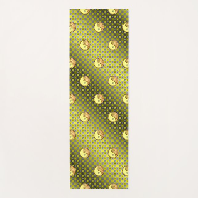 Gemini & Fire Rabbit Yogamatte (Vorderseite)