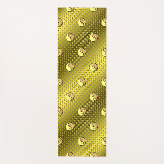 Gemini & Fire Rat Yogamatte (Vorderseite)