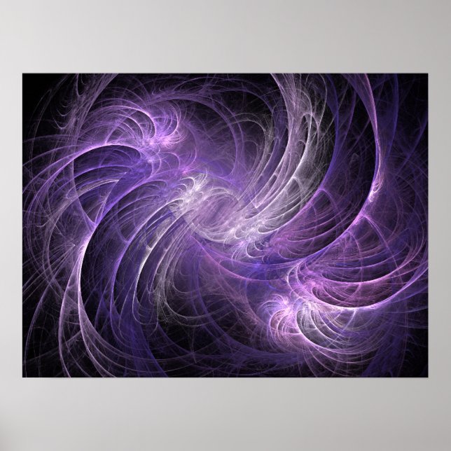 Gemini Fractal Poster (Vorne)