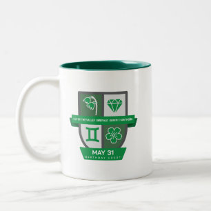 Gemini Geburtstagswappen™ für 21.-31. Mai Tasse