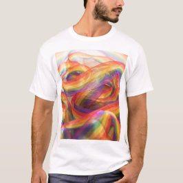Gemini generiertes kaskadierendes durchsichtiges R T-Shirt