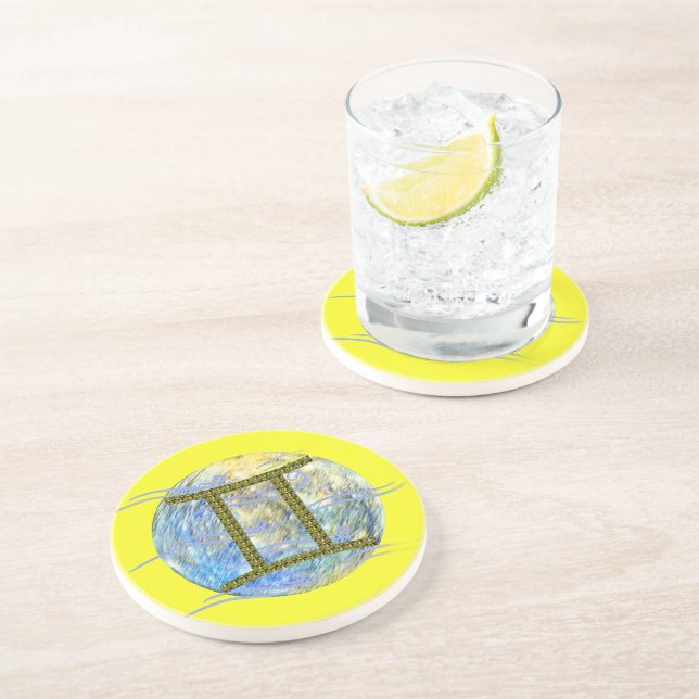 Gemini Getränkeuntersetzer (Seite)