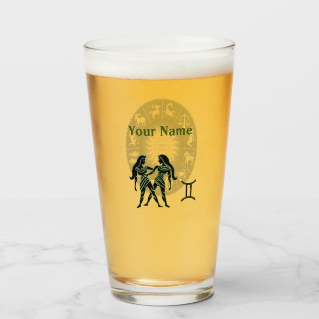 Gemini Glas (Vorne (Gefüllt))