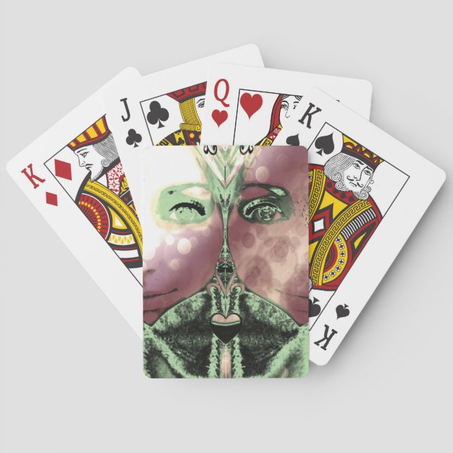 Gemini Heart Spielkarten (Rückseite)