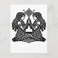 Gemini — Heimgesuchte Tinte Zodiac Zwillinge T-Shi