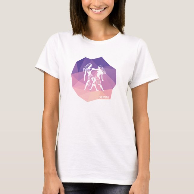 Gemini Horoskop - Moderne Küche T-Shirt (Vorderseite)