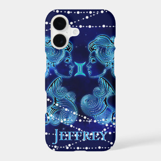 Gemini in Dark Blue II