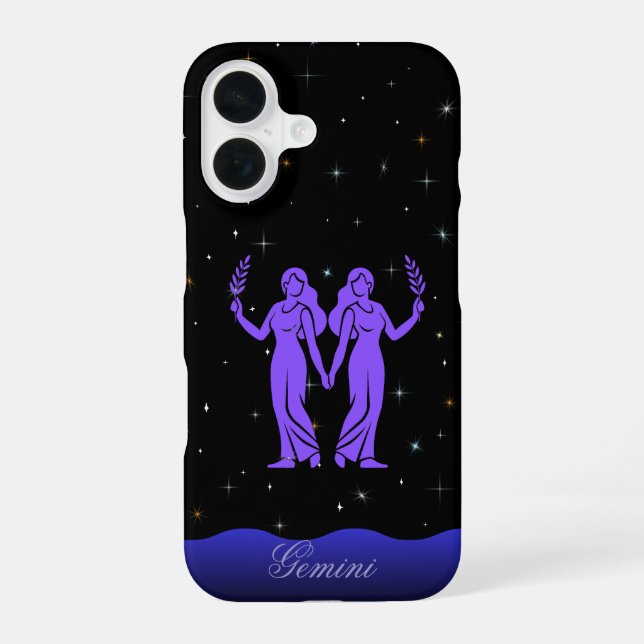 Gemini iPhone / iPad Hülle iPhone 16 Hülle (Rückseite)