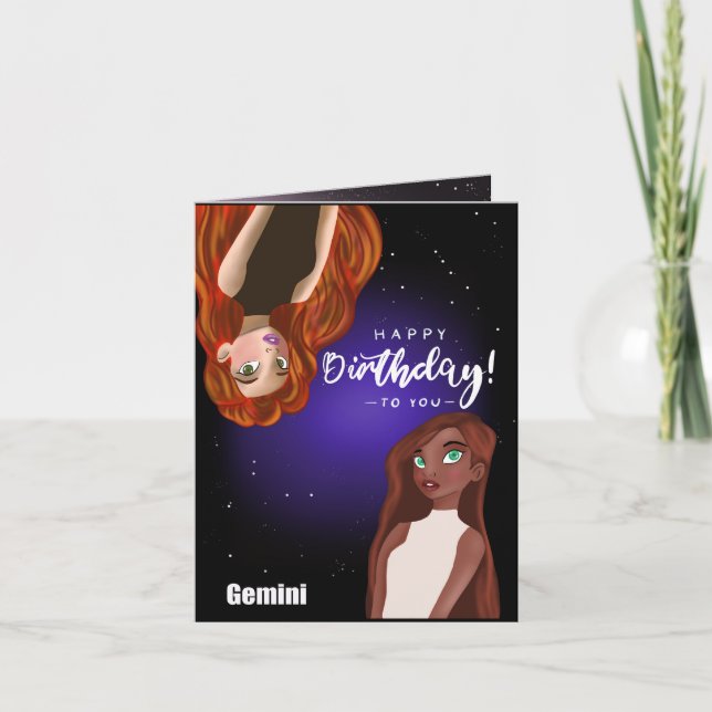 Gemini Karte (Vorderseite)