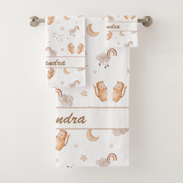 Gemini Kleinkind | Spielerisch und weich für klein Badhandtuch Set (Insitu)