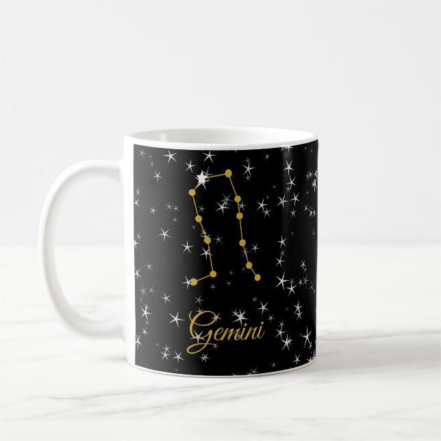Gemini-Konstellation Kaffeetasse (Links)