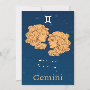 Gemini-Leinwand Perfekte Geschenke & Dekoration Ankündigung