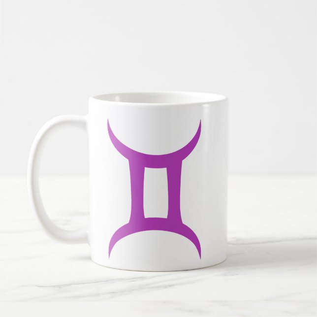 Gemini Lila Kaffeetasse (Links)