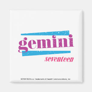 Gemini Lila Magnet