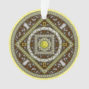 Gemini Mandala Akrylverzierung Ornament
