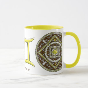 Gemini Mandala Tasse