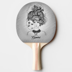 Gemini Masked Lady Zodiac Tischtennis Schläger