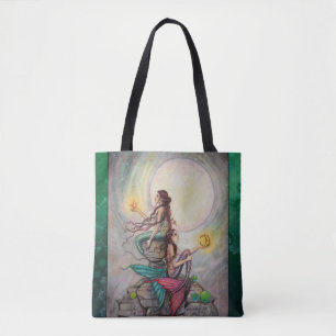Gemini Mermaids Fantasy Art von Molly Harrison