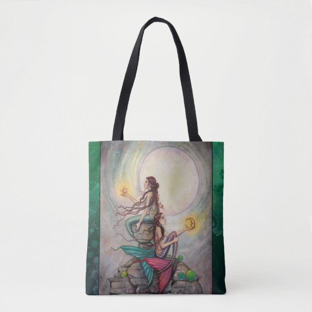 Gemini Mermaids Fantasy Art von Molly Harrison (Vorderseite)