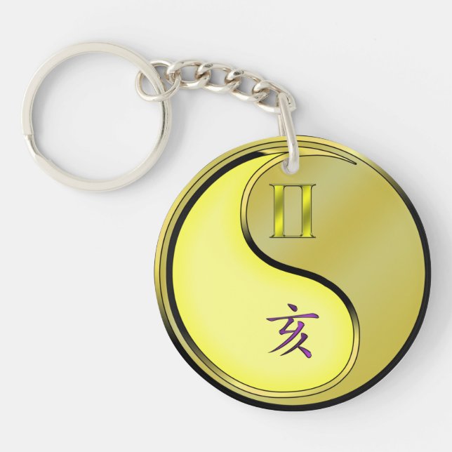 Gemini & Metal Boar Schlüsselanhänger (Vorderseite)