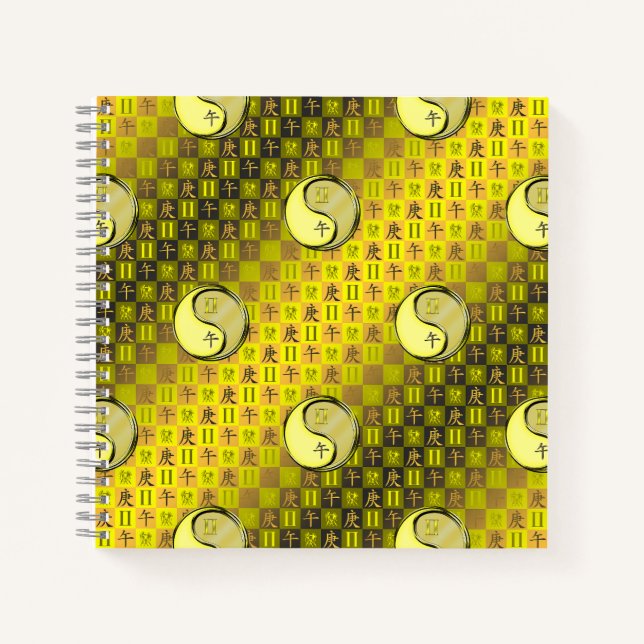 Gemini & Metal Horse Notizbuch (Vorderseite)