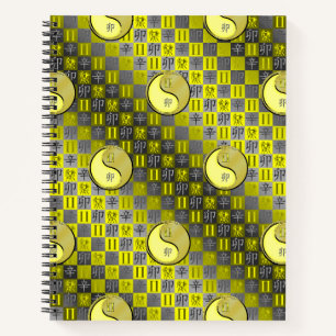 Gemini & Metal Rabbit Spiral Notizbuch