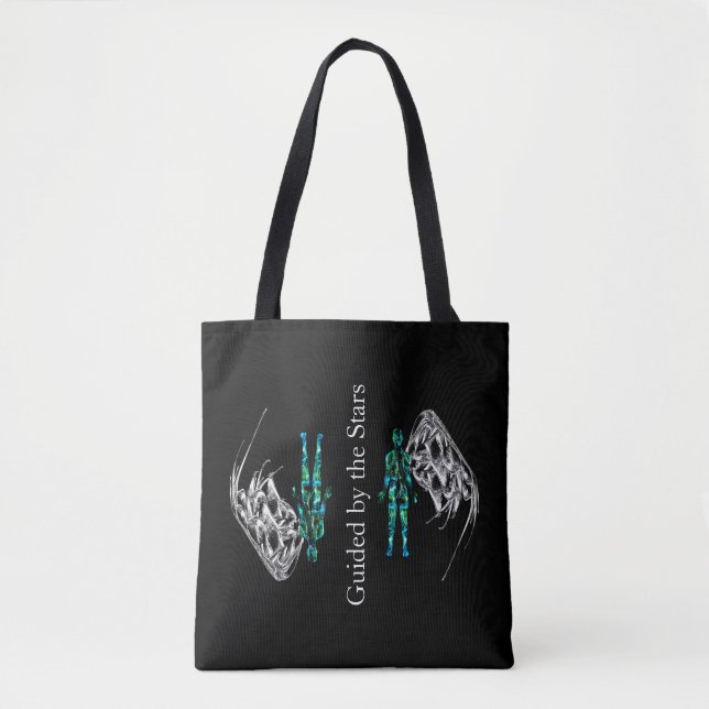 Gemini - Minimalistischer Zodiac-Tote Bag (Vorderseite)