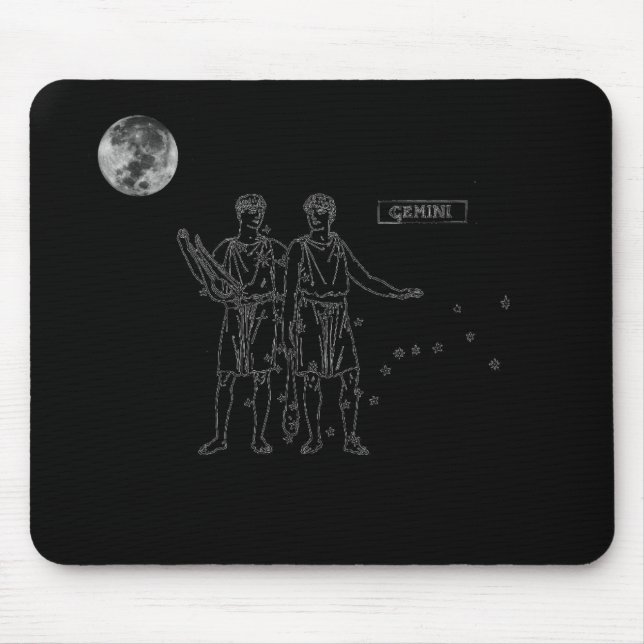 Gemini Mouse Pad Mousepad (Vorne)