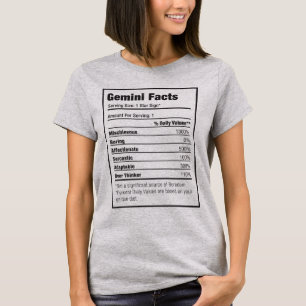 Gemini Nutrition Fakt Zodiac-T - Shirt