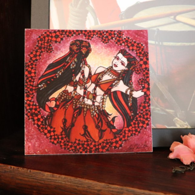 Gemini Original Belly Dance Art Poster (Von Creator hochgeladen)