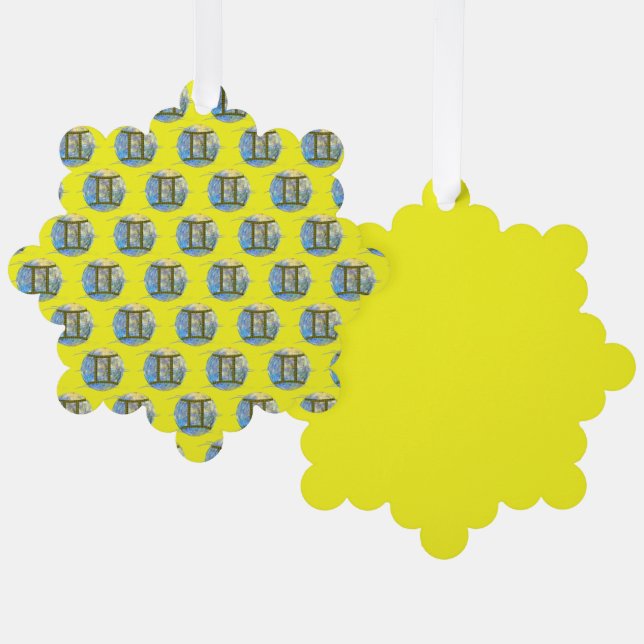 Gemini Ornament Karte (Vorderseite/Rückseite)