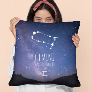 Gemini   Personalisierte Sternbilder Kissen