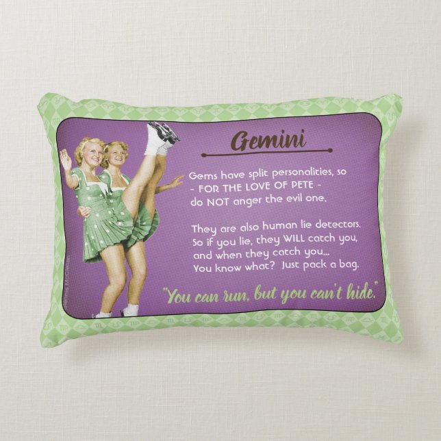 Gemini Pillow Zierkissen (Vorderseite)