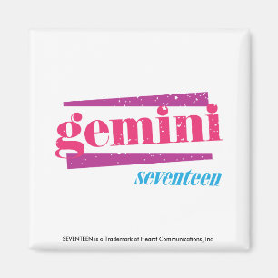 Gemini Pink Magnet