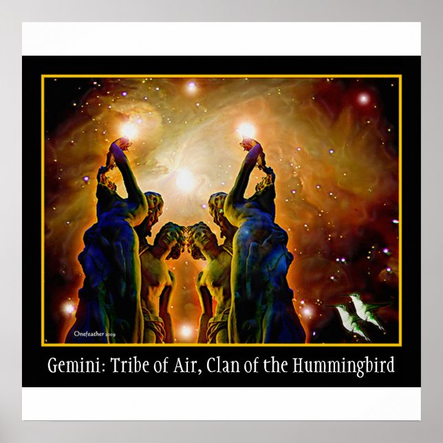 Gemini-Poster Poster (Vorne)