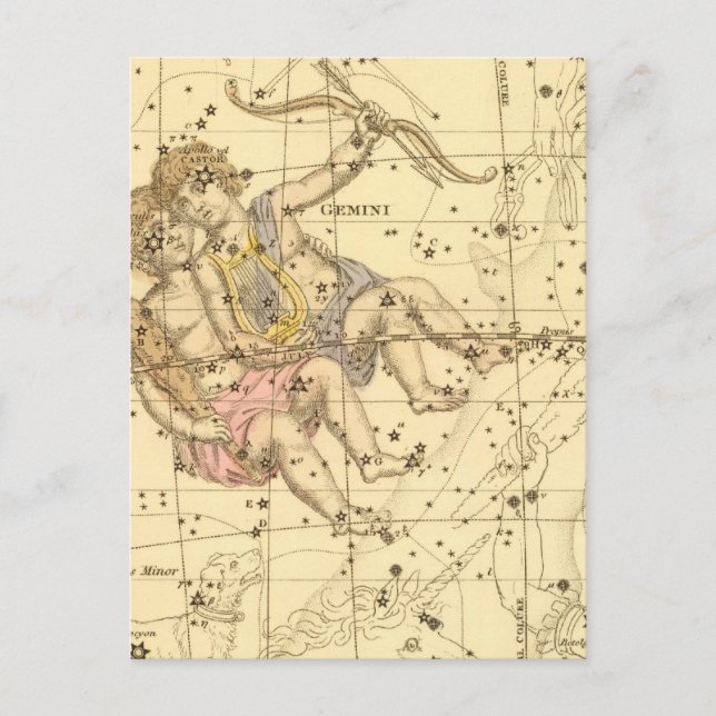 Gemini Postkarte (Vorderseite)