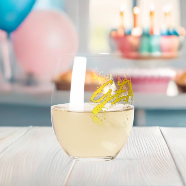 Gemini Reflektion Weinglas Ohne Stiel (Insitu (Baby Party))