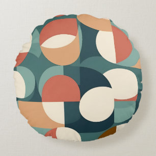 Gemini sagte Retro Geometric Semicircle Kissen