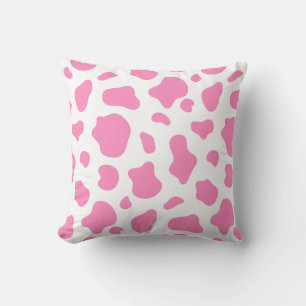 Gemini sagte Sky Blue Cow Print Dekoratives Kissen