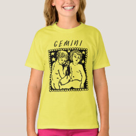 Gemini-Saison-Zodiac-Logo-Logo T-Shirt