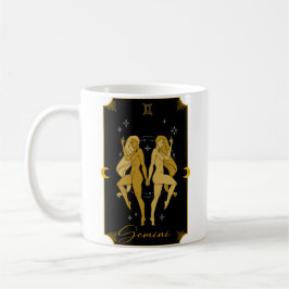 Gemini Saucy signiert astrologische Tasse