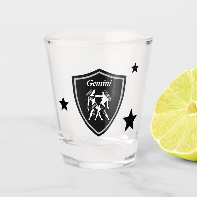Gemini Schnapsglas (Vorderseite)