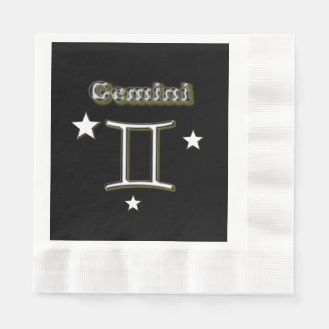 Gemini Serviette (Vorderseite)