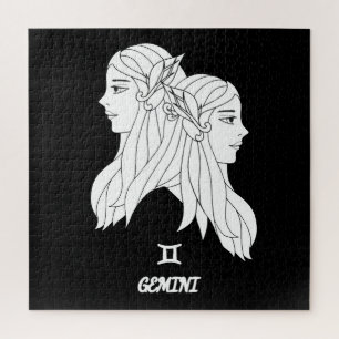 Gemini-Silhouette Puzzle
